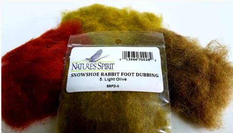 Nature's Spirit Snowshoe Rabbit Foot Dubbing